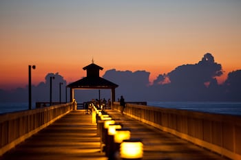 Dock at Wyndham Deerfield Beach Resort