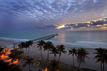 View from property looking out at Wyndham Deerfield Beach Resort