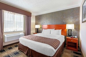 Standard Room, 1 King Bed, Non Smoking, Refrigerator | Individually furnished, desk, laptop workspace, iron/ironing board