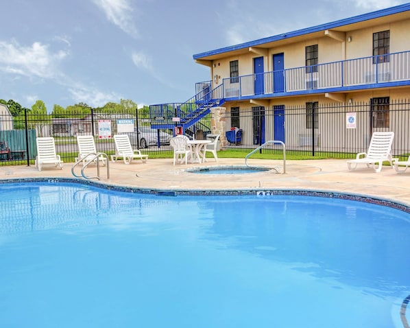 Seasonal outdoor pool