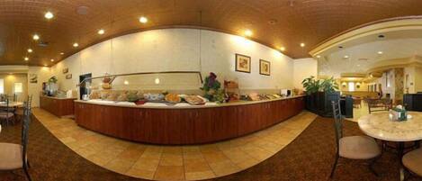 Free daily full breakfast