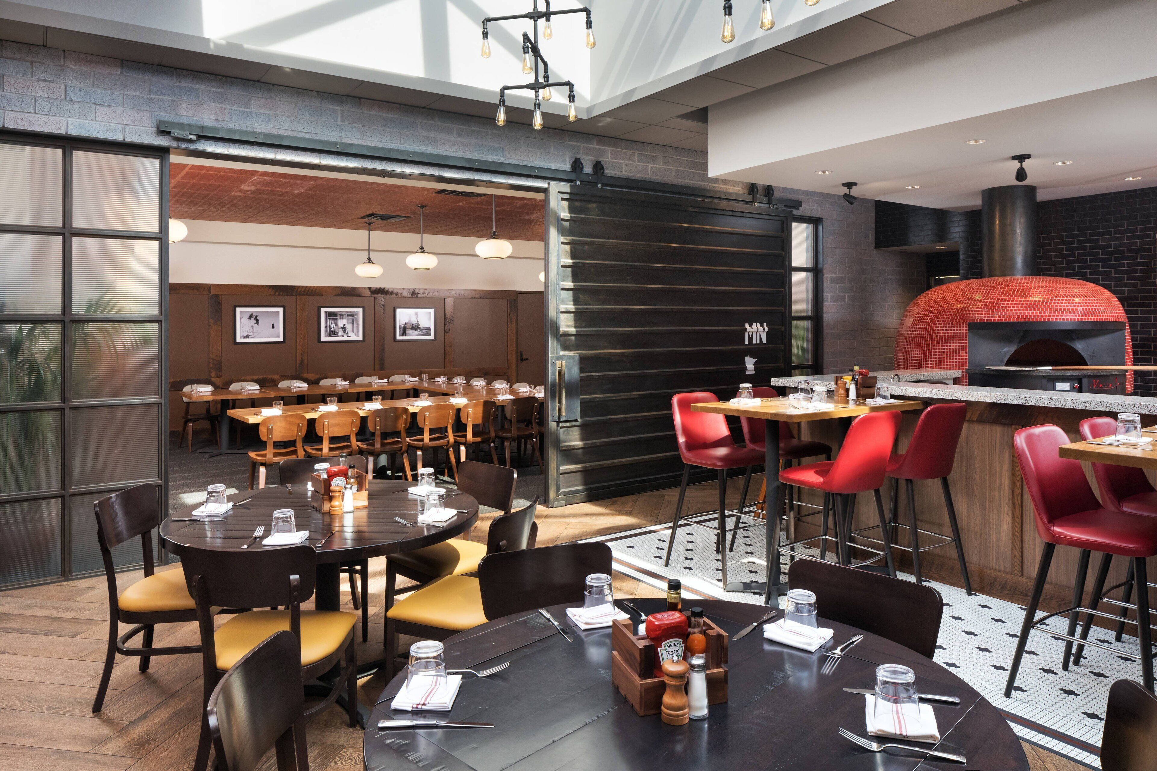 breakfast, lunch and dinner served