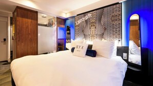 Superior Room, 1 Double Bed | Premium bedding, in-room safe, desk, laptop workspace - NYX Hotel Amsterdam Rembrandt Square (Amsterdam)