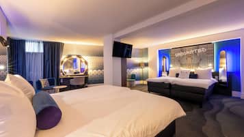 Executive Room, Multiple Beds | Premium bedding, in-room safe, desk, laptop workspace