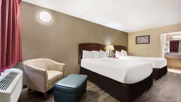 Room, 2 Queen Beds, Non Smoking | In-room safe, iron/ironing board, free WiFi, bed sheets