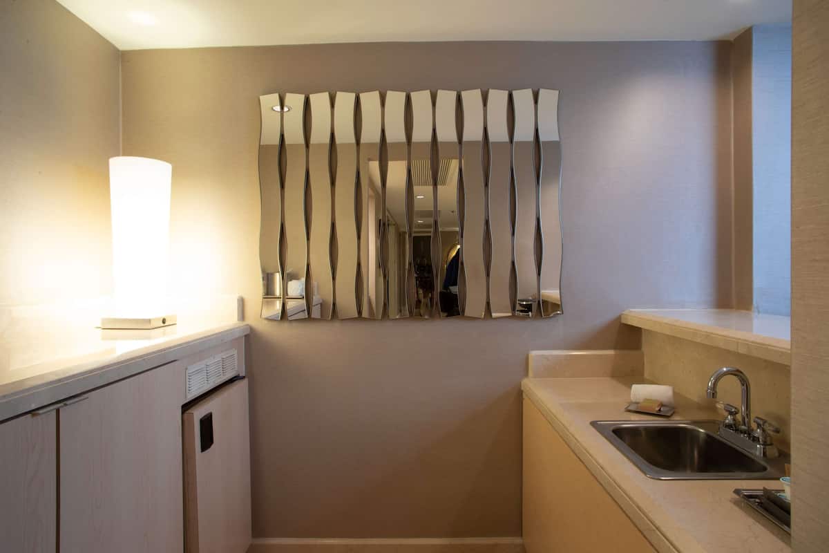 presidential suite, 2 bedrooms | private kitchen | coffee/tea maker