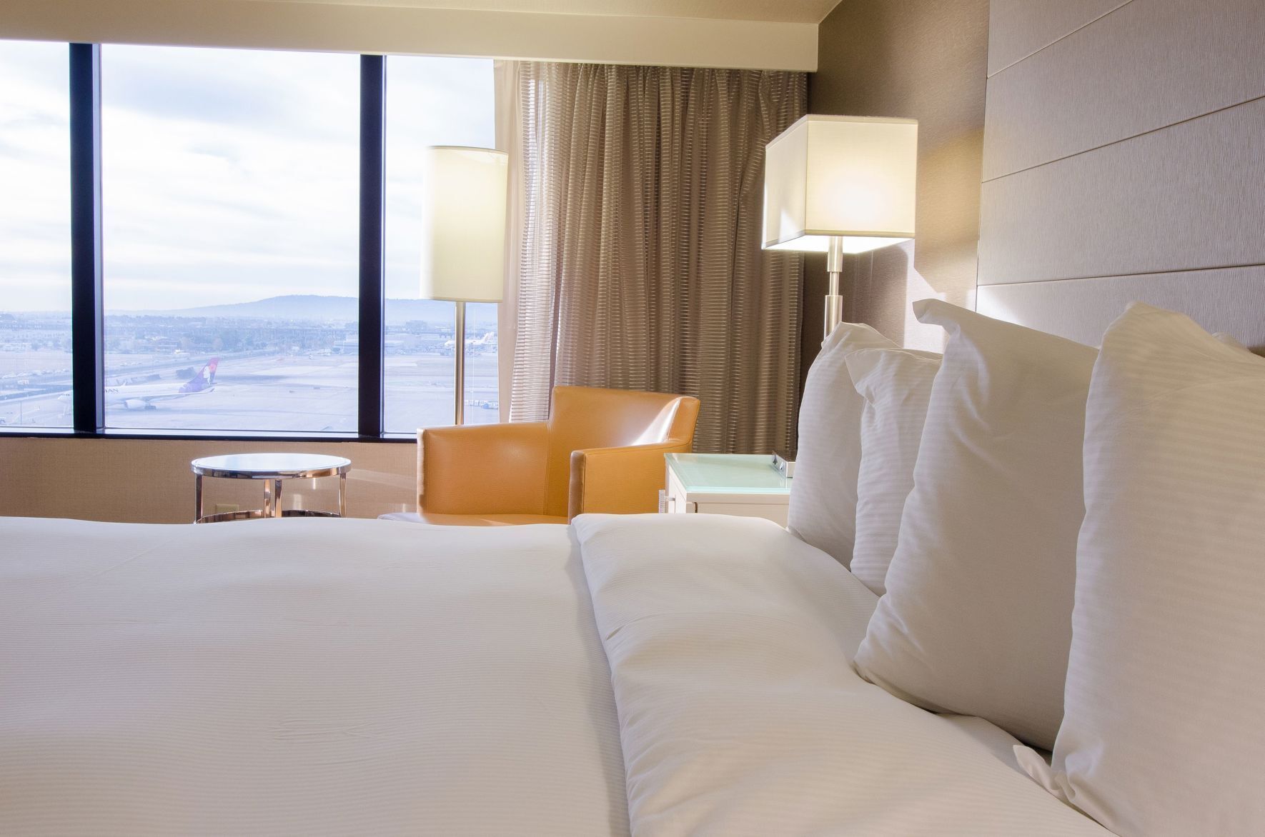 Premium bedding, pillow-top beds, in-room safe, desk