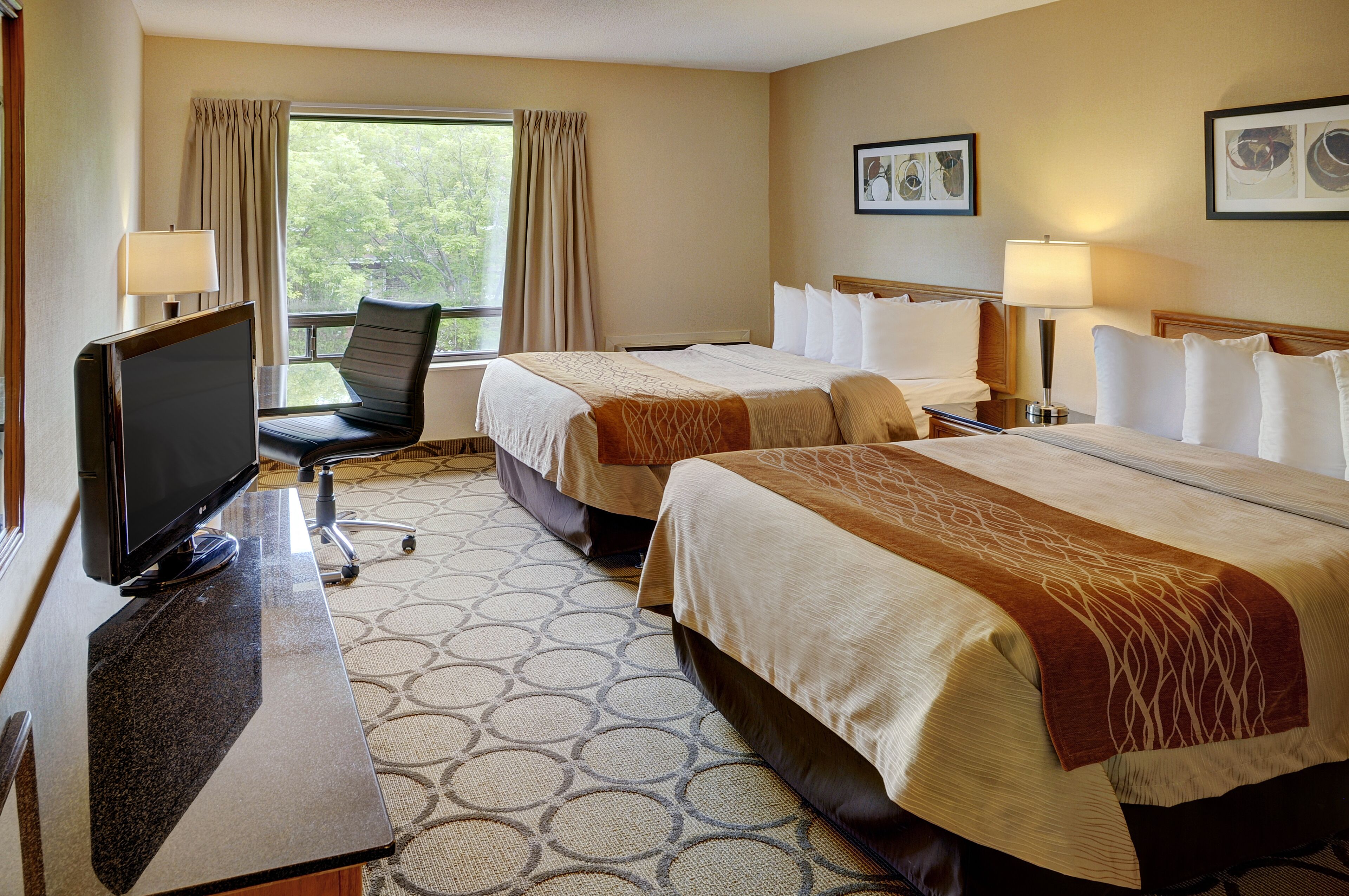 Standard Room, 2 Double Beds