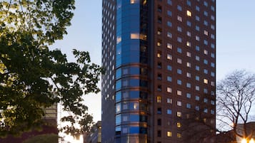 Front of property - evening/night