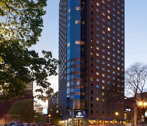 Front of property – evening/night