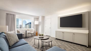 Suite, 1 Bedroom (with Parlor) | Premium bedding, down comforters, pillowtop beds, in-room safe