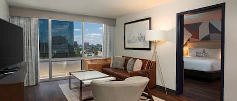 Televisión de pantalla plana de 55 pulgadas con canales digitales