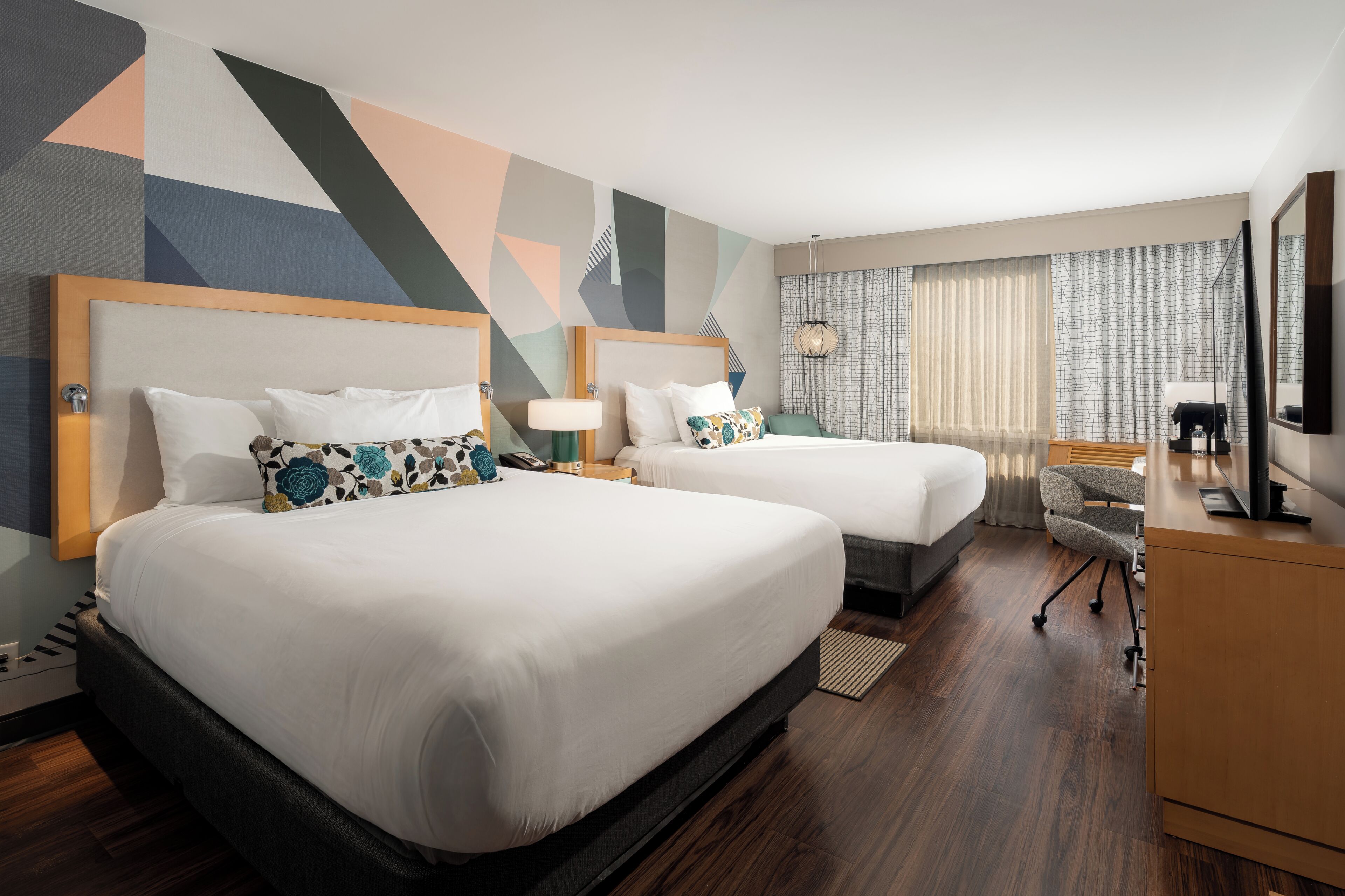 Room, 2 Queen Beds | In-room safe, individually decorated, individually furnished, desk