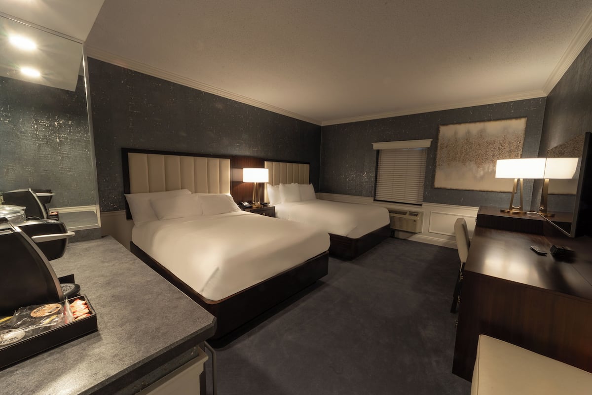 Chambre Double Luxe, 2 grands lits | Draps en coton égyptien, literie de qualité supérieure, surmatelas