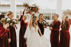 Zona para bodas al aire libre