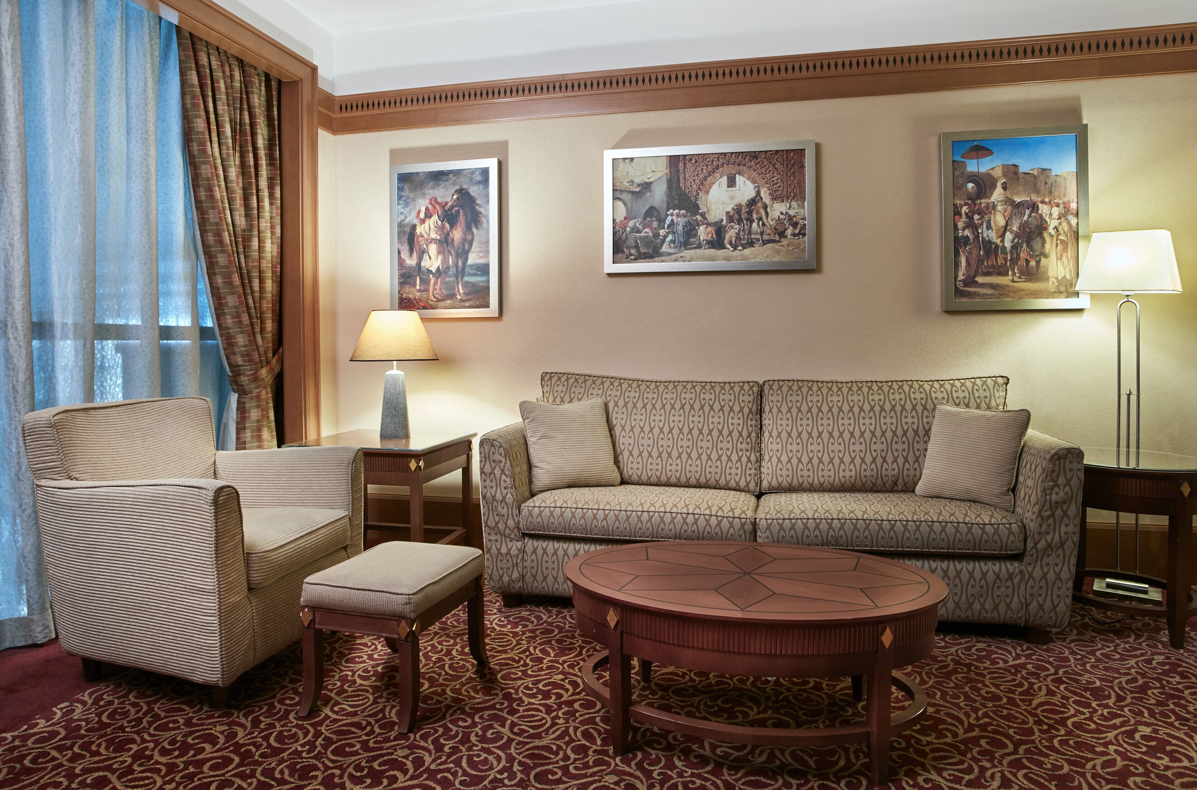 Suite, 1 Bedroom | Living room | 32-inch LCD TV with satellite channels, TV, DVD player