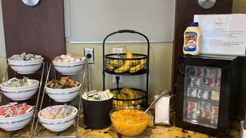 Frokostbuffé er inkludert hver dag