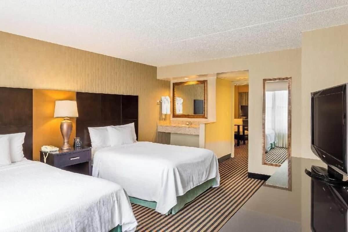 In-room safe, desk, blackout drapes, iron/ironing board