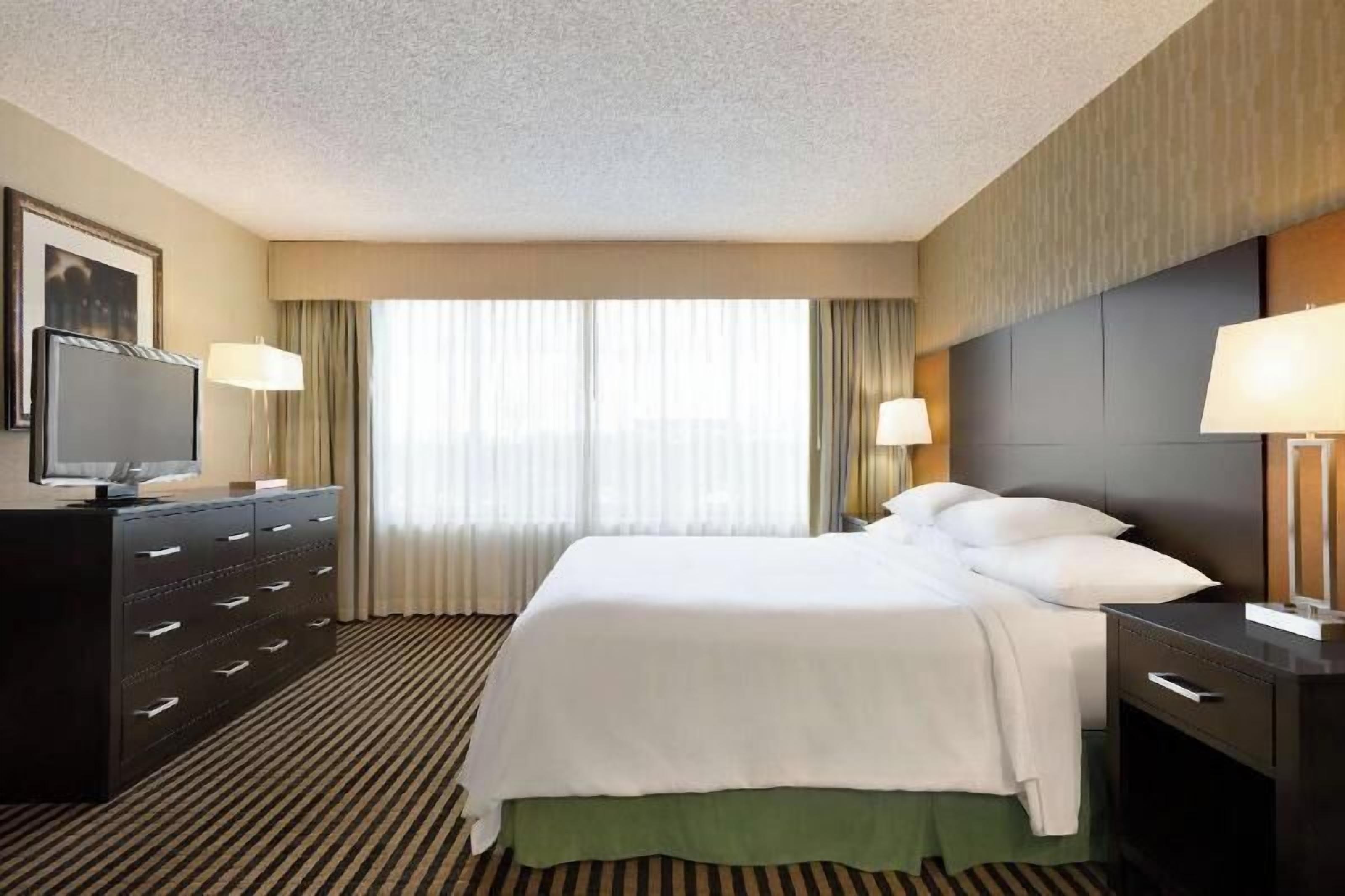 In-room safe, desk, blackout drapes, iron/ironing board