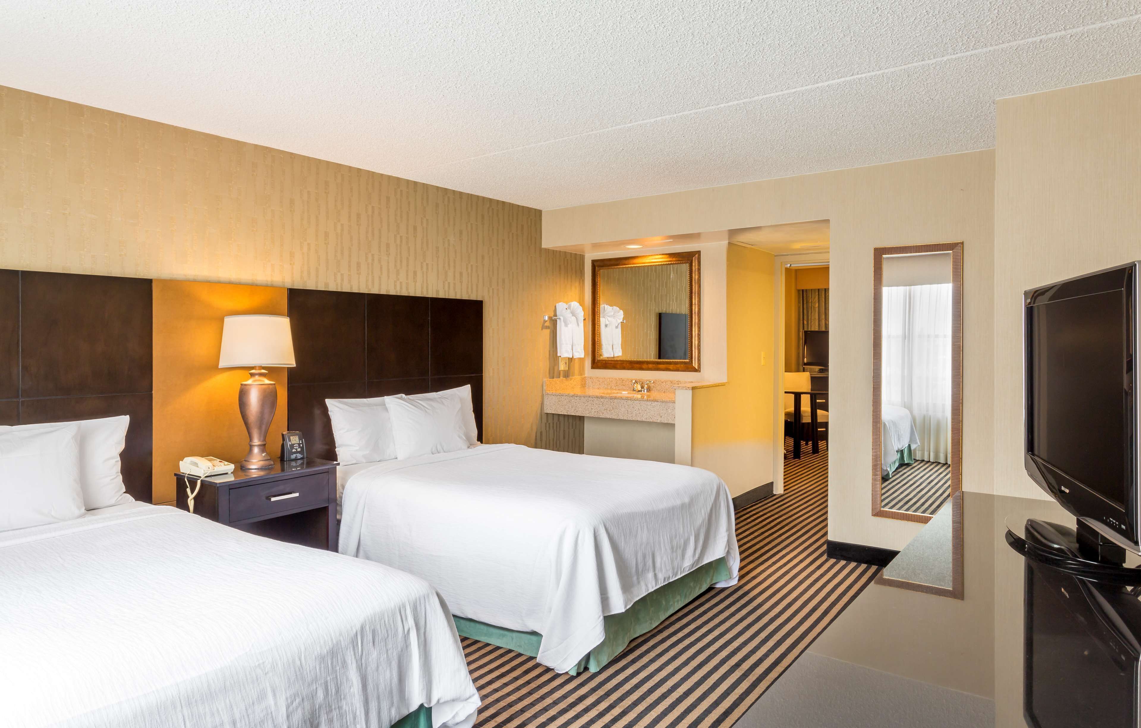 in-room safe, desk, blackout curtains, iron/ironing board