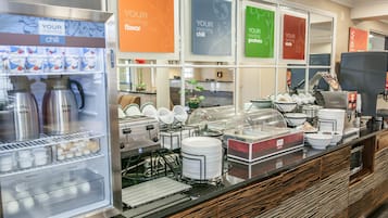 Free buffet breakfast