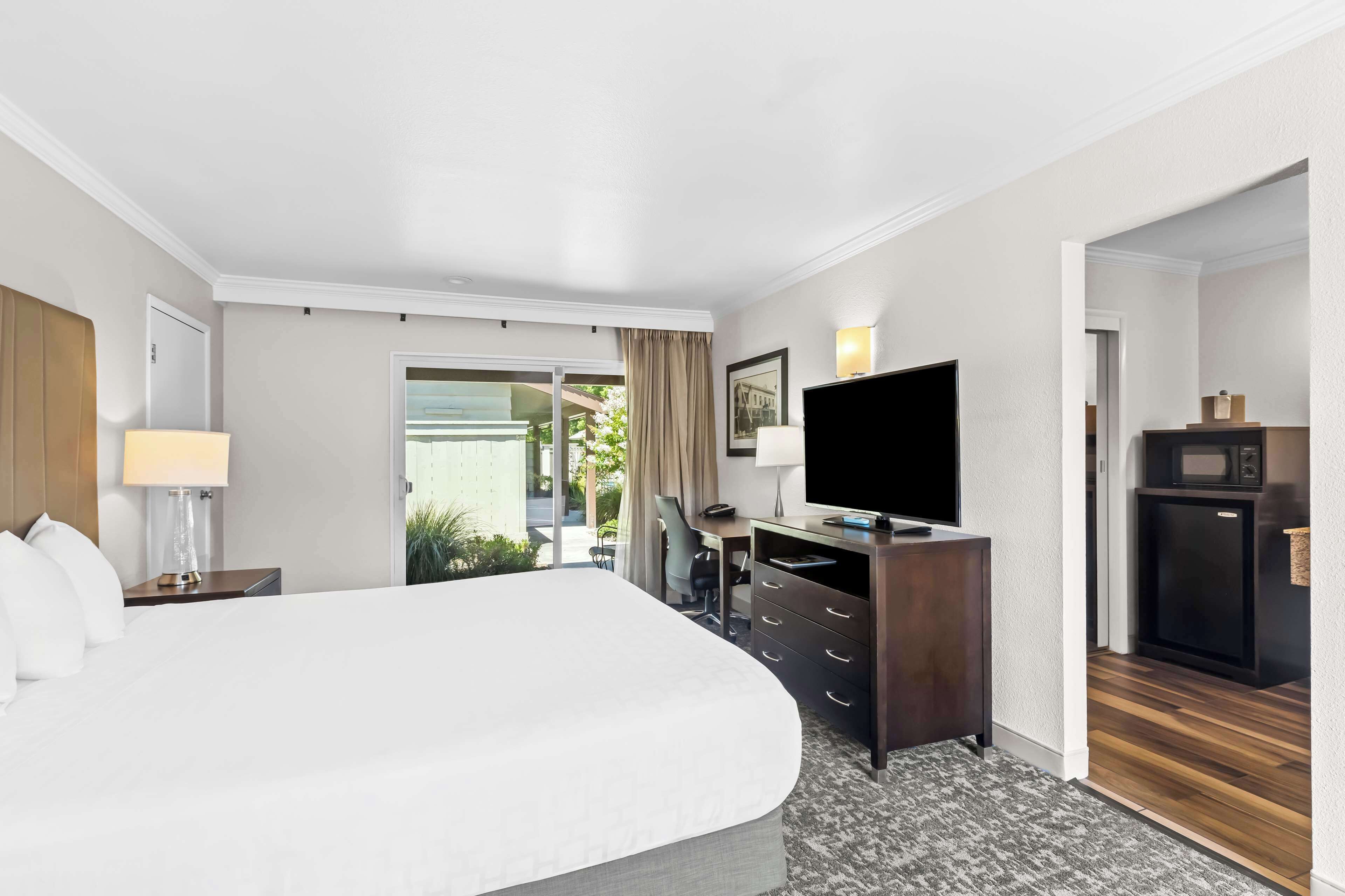 family suite, multiple beds, non smoking | in-room safe, desk, blackout curtains, iron/ironing board