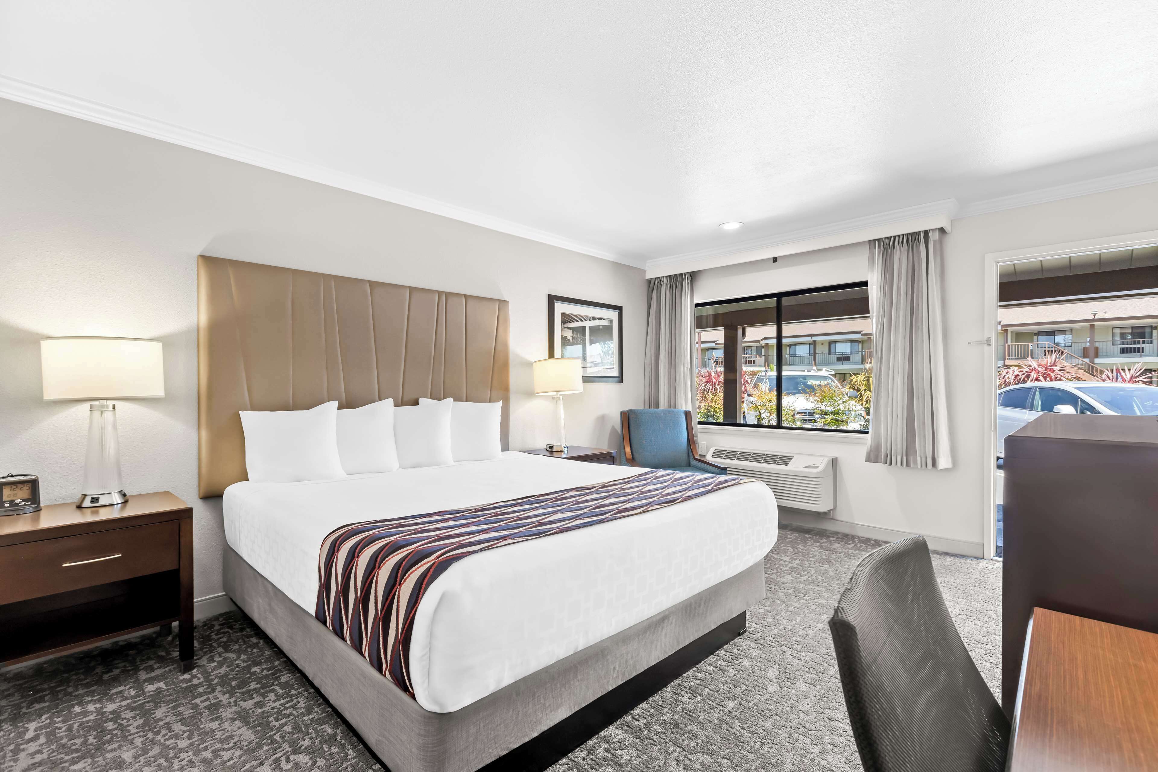 in-room safe, desk, blackout curtains, iron/ironing board