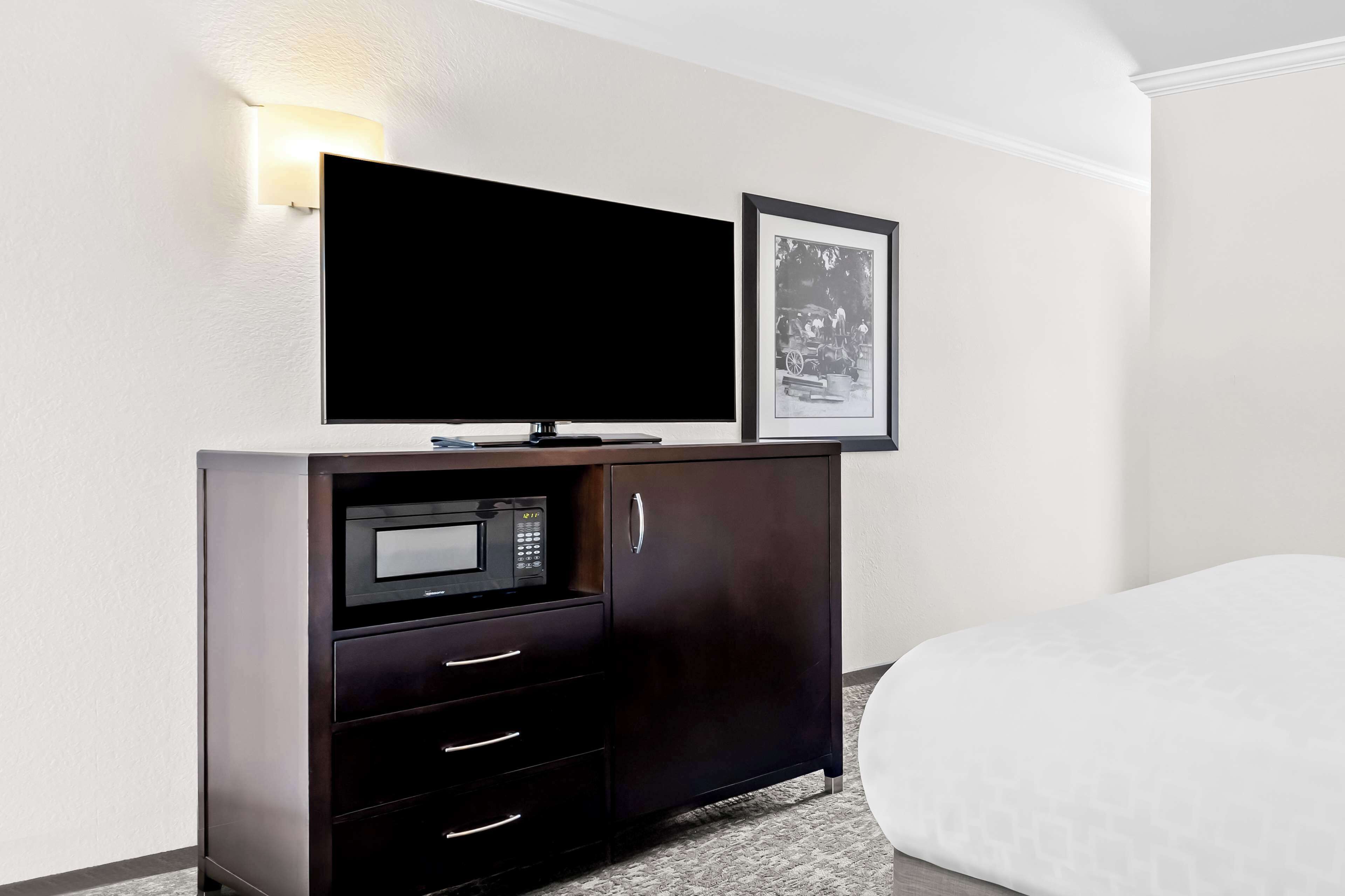 in-room safe, desk, blackout curtains, iron/ironing board