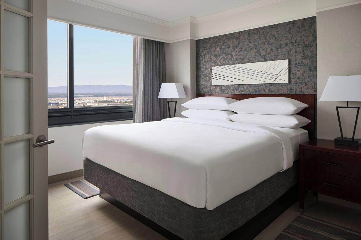 premium bedding, in-room safe, desk, blackout curtains