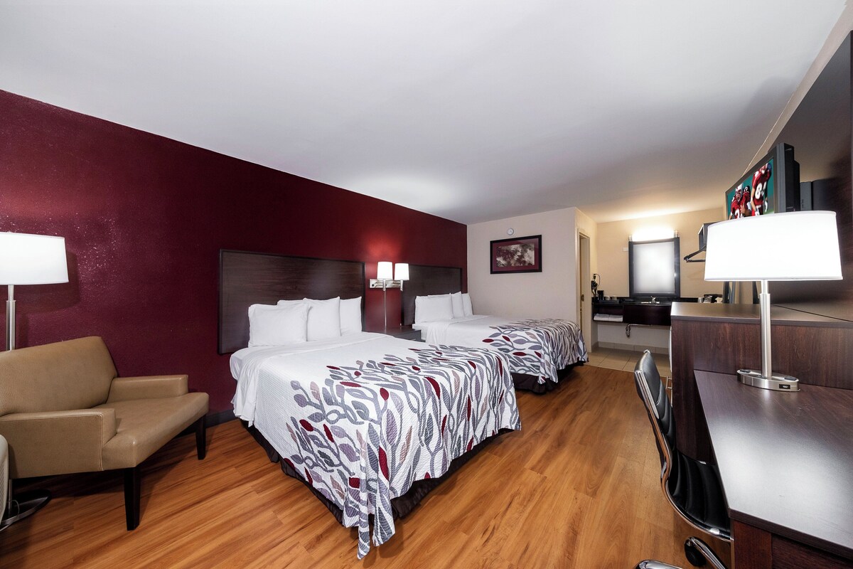 Superior Room, 2 Queen Beds, Non Smoking | Desk, blackout drapes, iron/ironing board, WiFi (free)