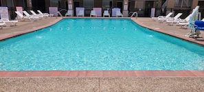 Seasonal outdoor pool