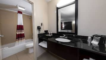 Superior Room, 2 Double Beds, Non Smoking | Bathroom | Free toiletries, hair dryer, towels, soap