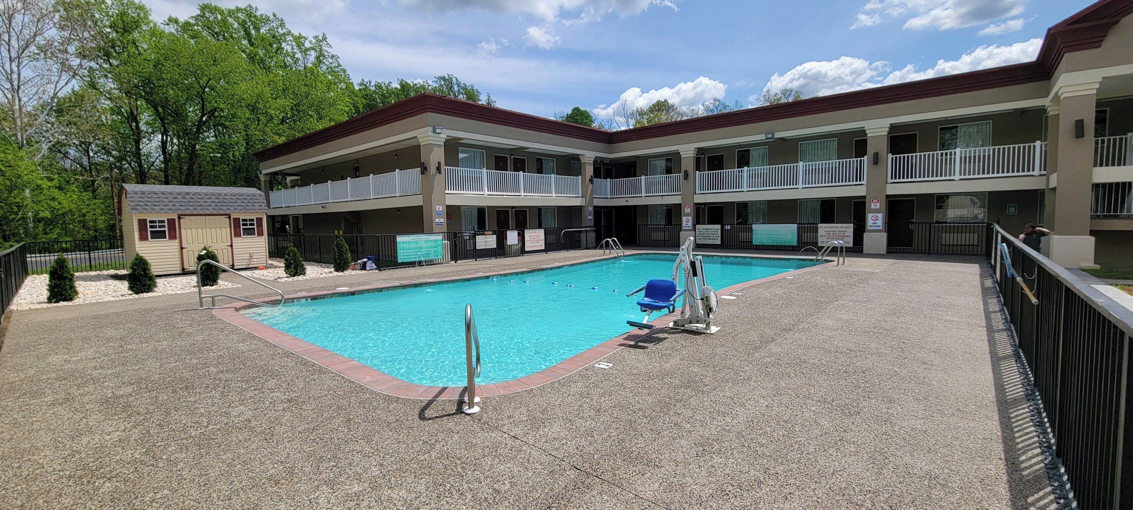 Seasonal outdoor pool