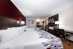 Kamar Superior, 2 Tempat Tidur Queen, Bebas Asap Rokok | Meja kerja, tirai kedap cahaya, setrika/meja setrika, dan Wi-Fi gratis
