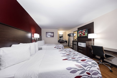 Superior Room, 2 Queen Beds, Non Smoking | Desk, blackout drapes, iron/ironing board, free WiFi