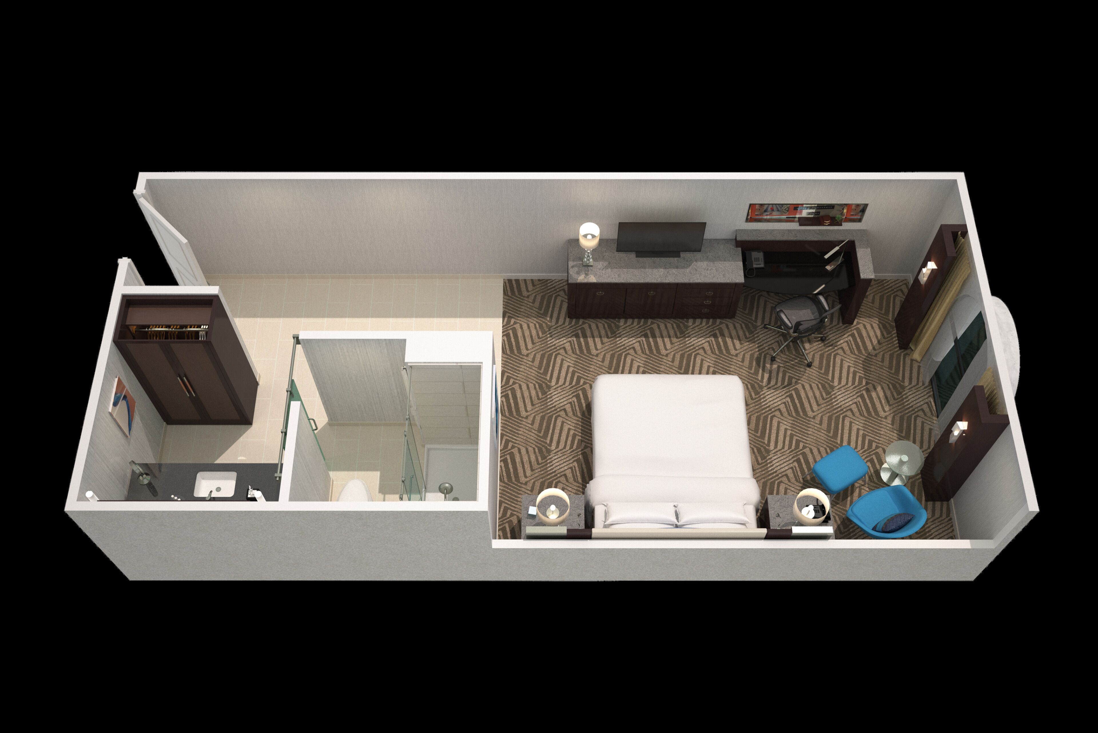 1 bedroom, in-room safe, desk, laptop workspace