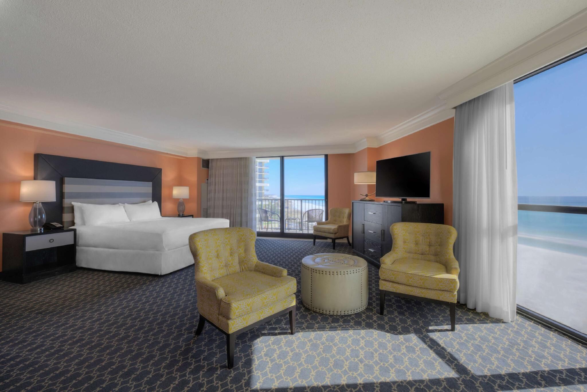 Premium bedding, pillow-top beds, in-room safe, iron/ironing board