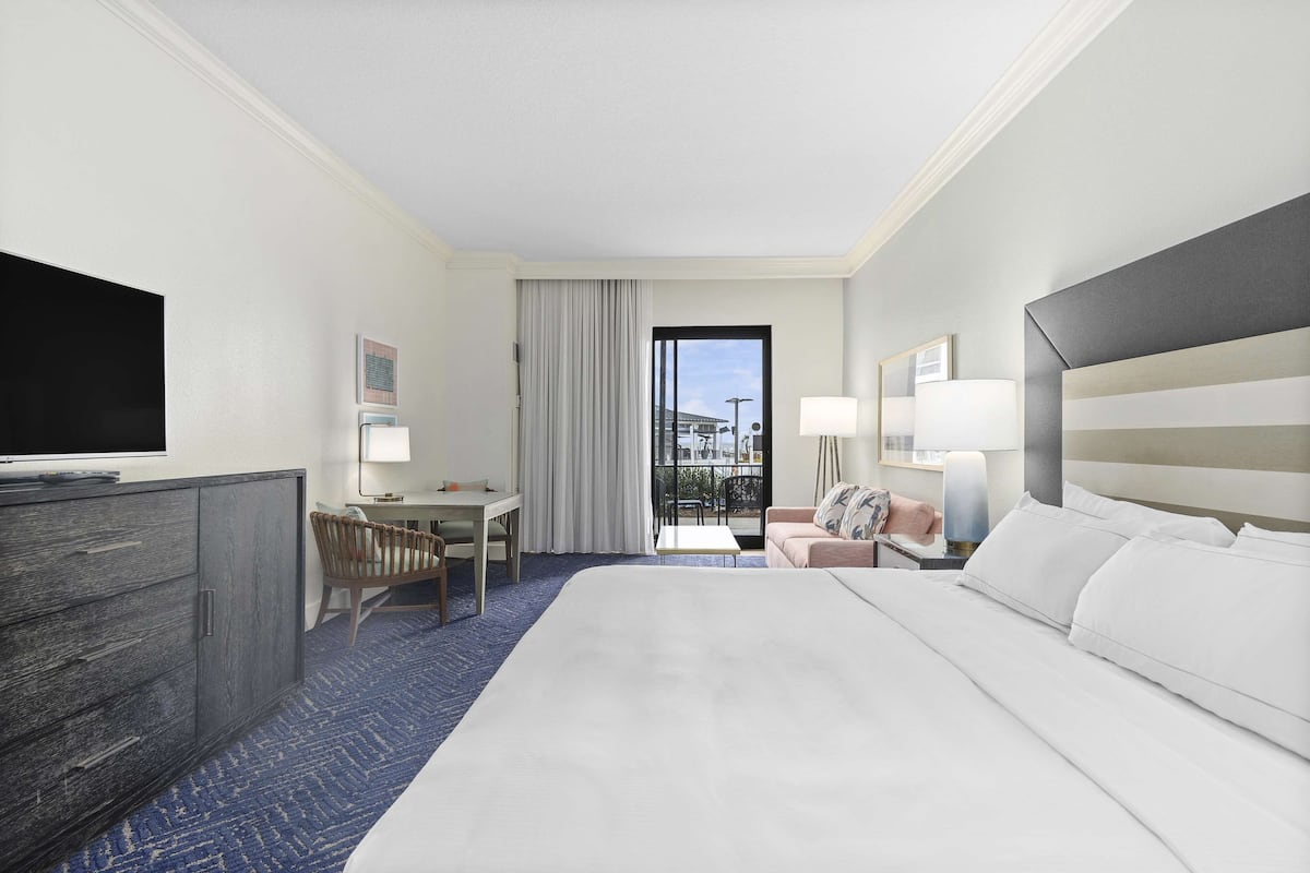 Room, 1 King Bed, Lanai, Pool View | View from room