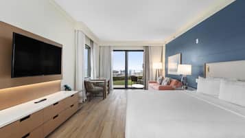 Suite, 1 King Bed, Lanai, Beachfront | Premium bedding, pillowtop beds, in-room safe, iron/ironing board