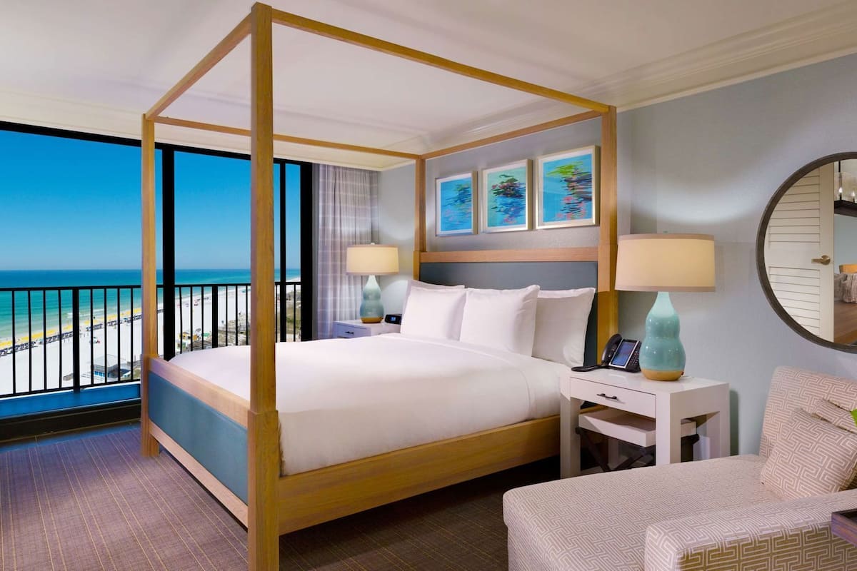 Premium bedding, pillow-top beds, in-room safe, iron/ironing board