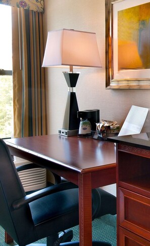 Premium bedding, in-room safe, desk, laptop workspace
