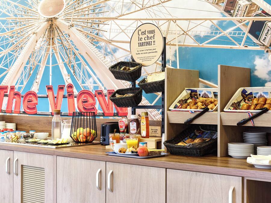 Morgenmadsbuffet hver dag mod et gebyr