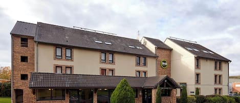 Majoituspaikan julkisivu