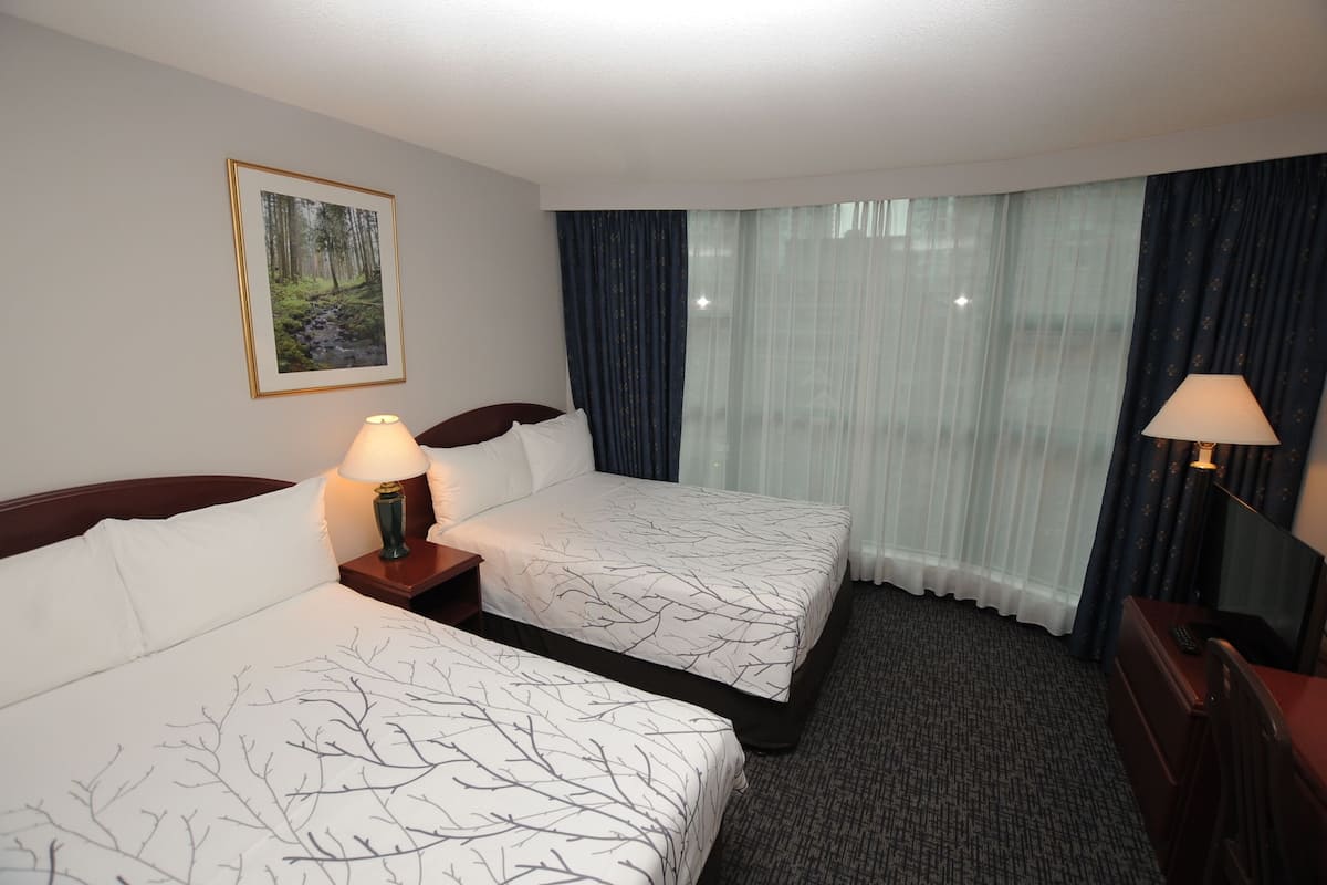 Superior Double Room, 2 Double Beds | 1 bedroom, premium bedding, desk, blackout drapes