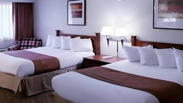 Individually decorated, individually furnished, laptop workspace