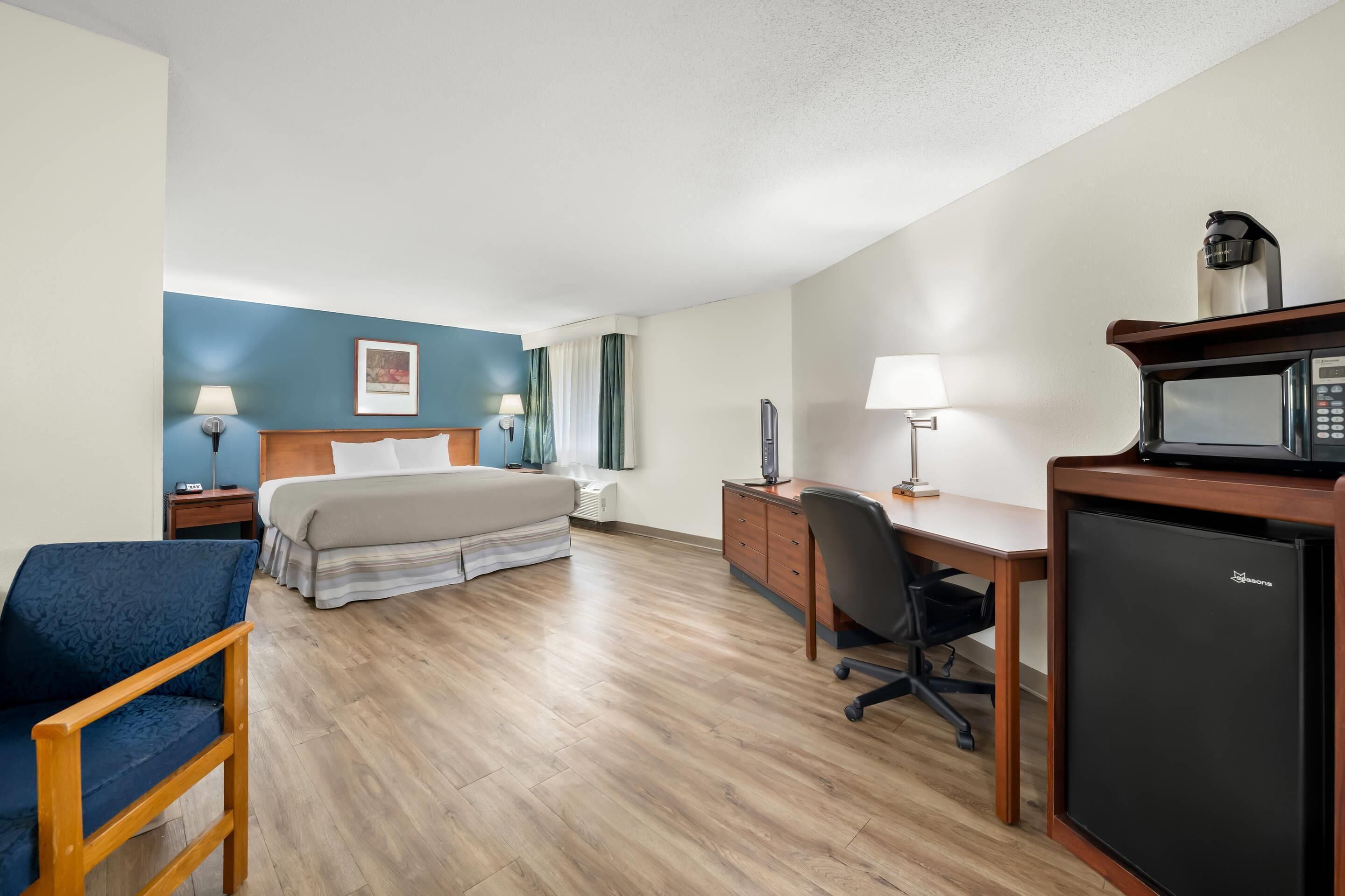 Room, 1 King Bed, Accessible, Non Smoking | In-room safe, individually decorated, individually furnished