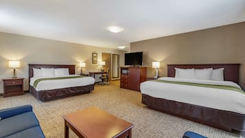 Suite, Multiple Beds, Non Smoking | In-room safe, blackout drapes, iron/ironing board