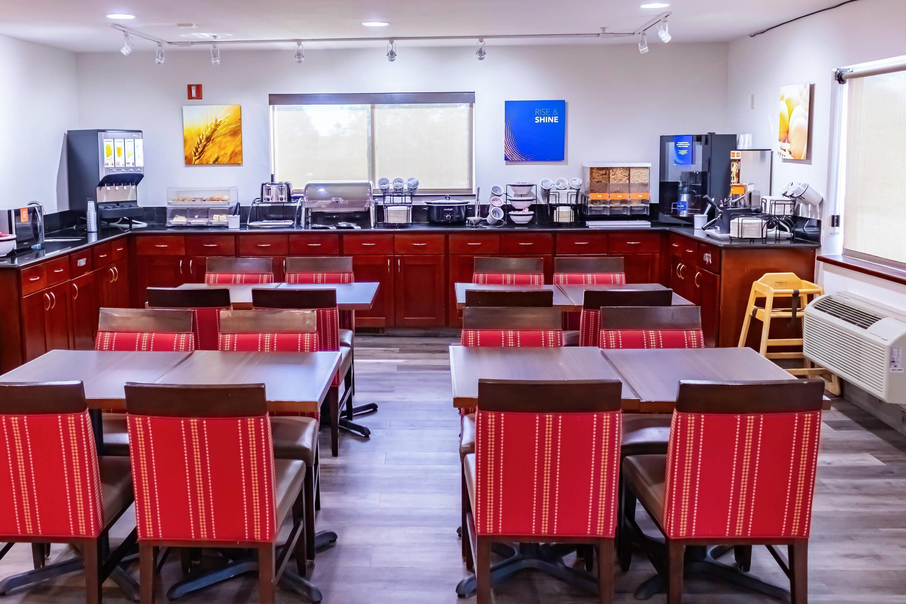 Desayuno buffet incluido todos los días 