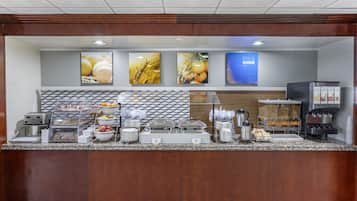 Free buffet breakfast