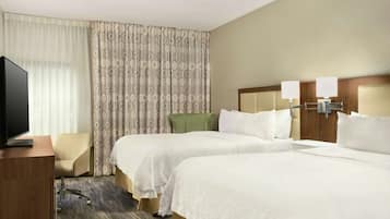 Room, 2 Queen Beds, Non Smoking | Hypo-allergenic bedding, down comforters, pillowtop beds, desk